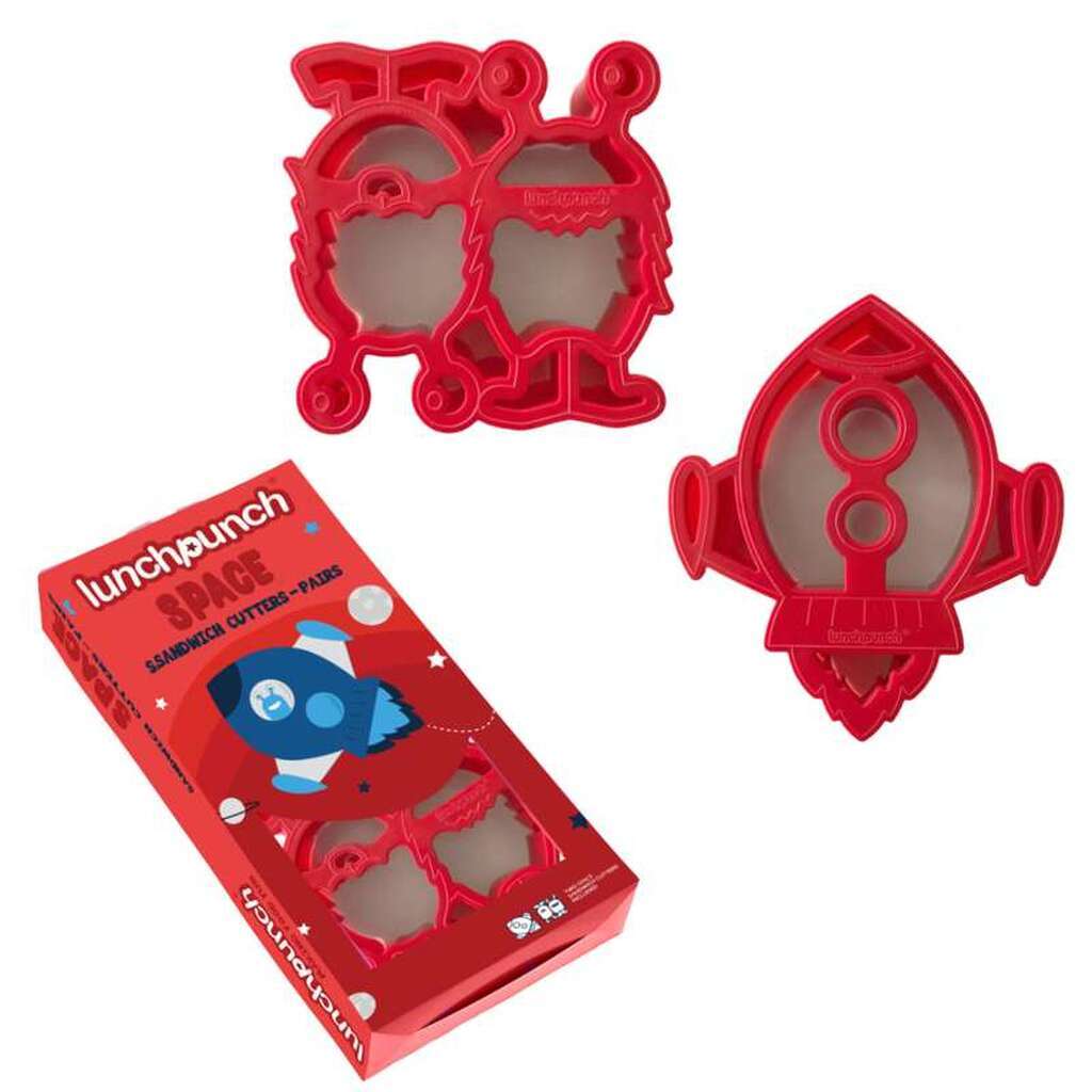 Lunch Punch Udstikkere i Sæt - Space