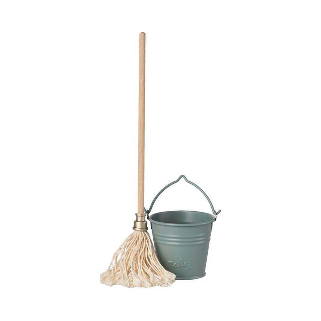 Maileg Gulvspand og Moppe - Miniature