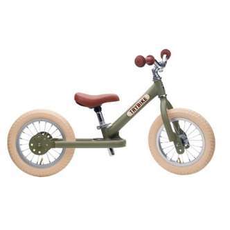 Trybike Løbecykel 2 hjul - Grøn