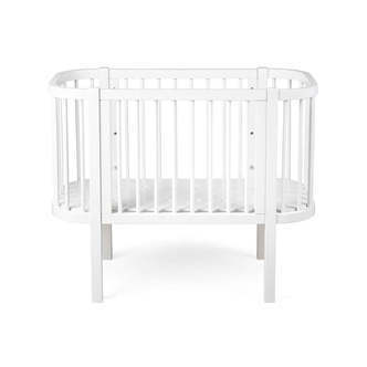 Sebra Bedside Crib - Classic White