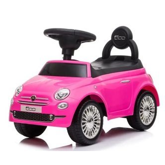 Fiat 500 pink gåbil med musik