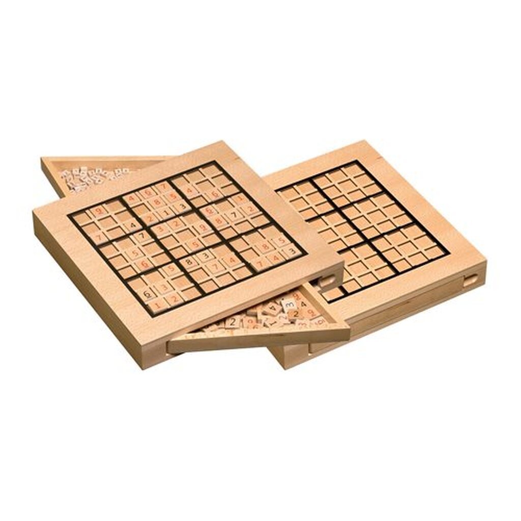 Sudoku med plads til brikker