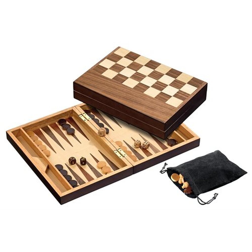 Skak, backgammon og dam
