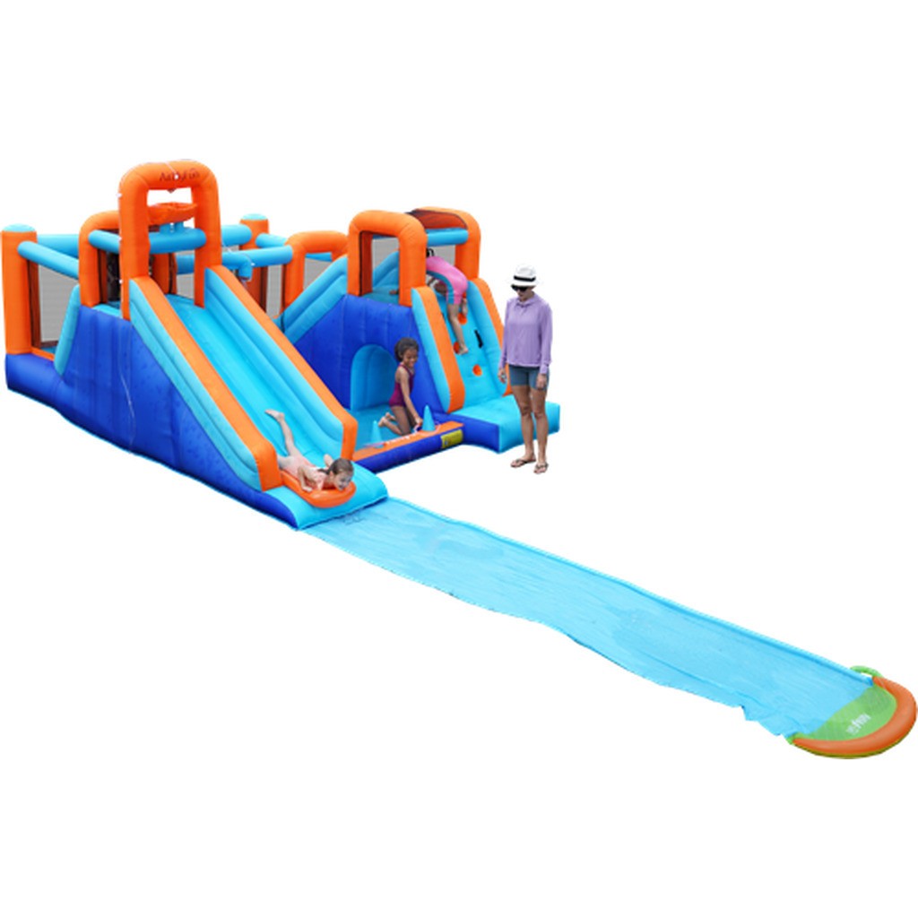 Doctor Dolphin Waterslide Hoppeborg inkl. 750 watt blæser