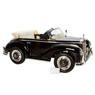 Mercedes 300S, 12V, fjernbetjening, gummihjul