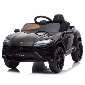 Lamborghini Urus SUV, Lithium-ion 10.8V med gummihjul og lædersæde