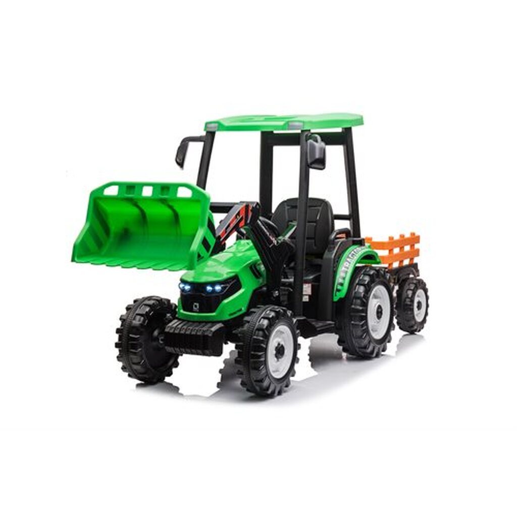 Azeno Farmer Excavator 24V med lædersæde og vogn