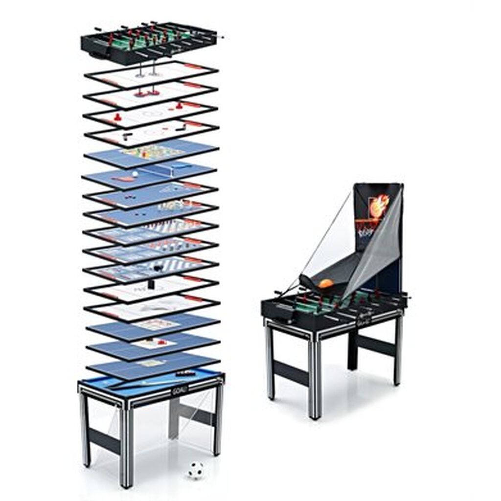 Stanlord Toscana Multibord 20i1, Fordbold, Pool, Hockey m.m.