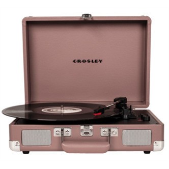 Crosley Cruiser Deluxe Pladespiller (Purple Ash - PS4) 2 vejs Bluetooth OUT