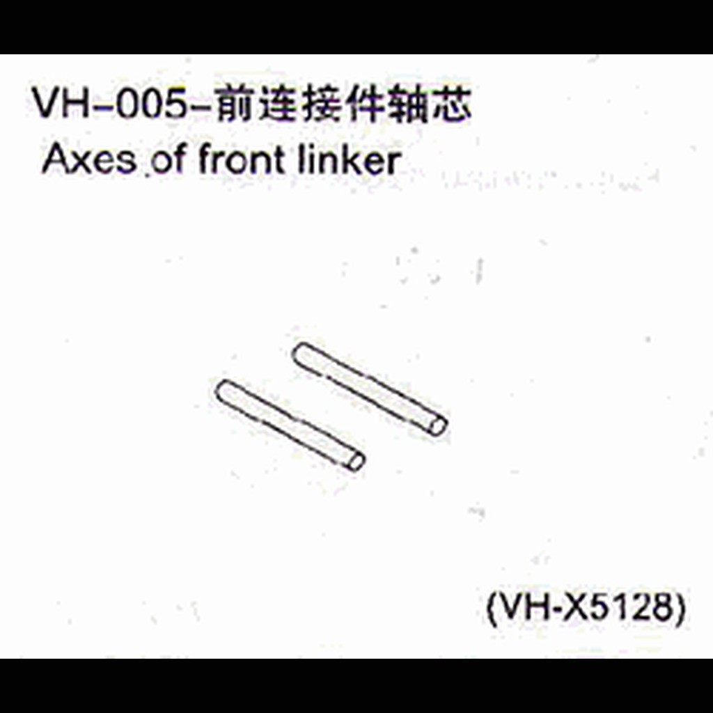 VH-005 Axes of front linker 2pcs