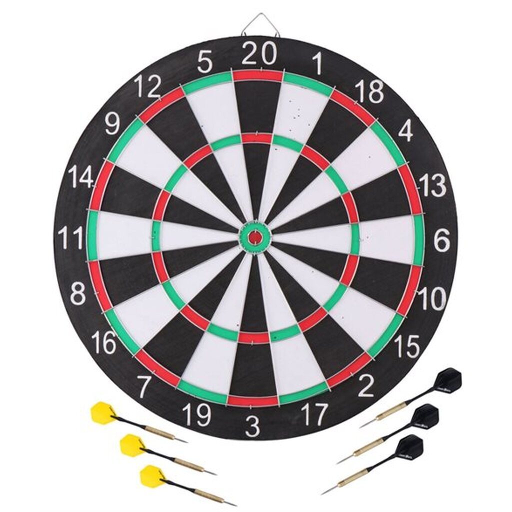 Dartskive Masterdarts Maikel Verberk med 6 pile