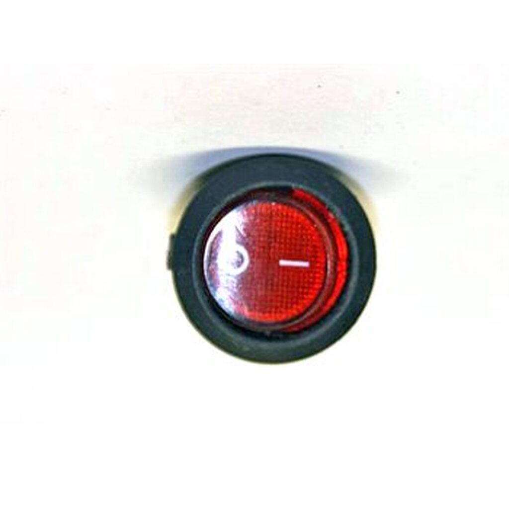 Kontakt rund 0/1 rød 2 ben