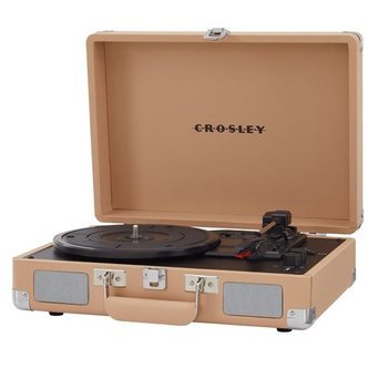 Crosley Cruiser Plus Deluxe Pladespiller (Light Tan) Bluetooth out