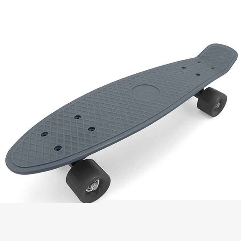 Seven Penny Skateboard 7-Brand Black Smoke med gummihjul