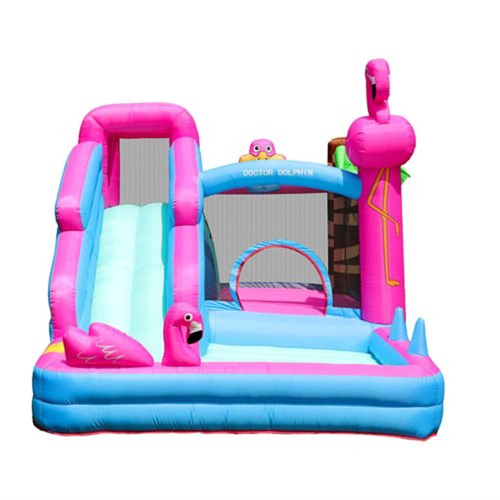 Doctor Dolphin Flamingo Hoppeborg inkl. 450 watt blæser