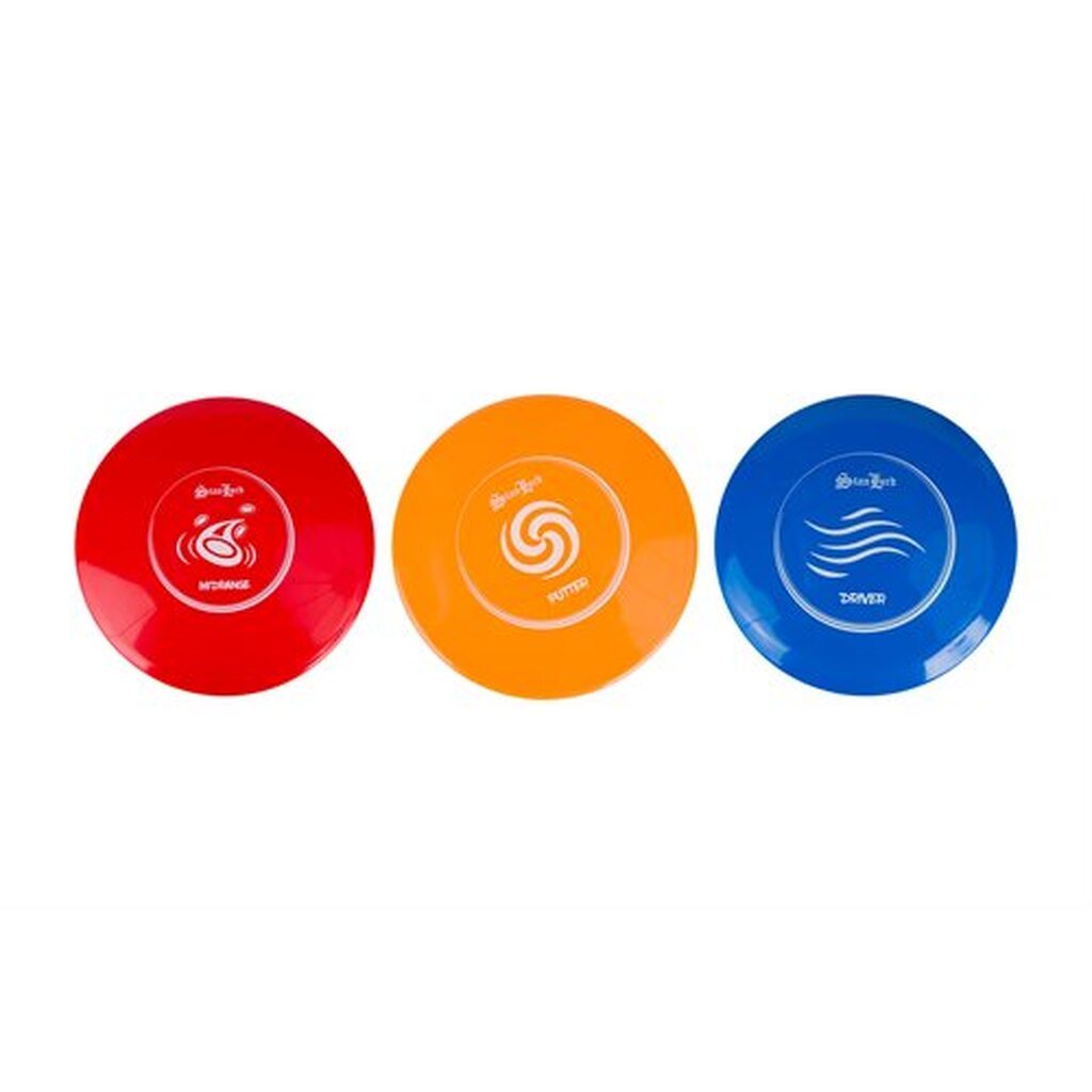 Stanlord DiscGolf sæt - 3 forskellige diske