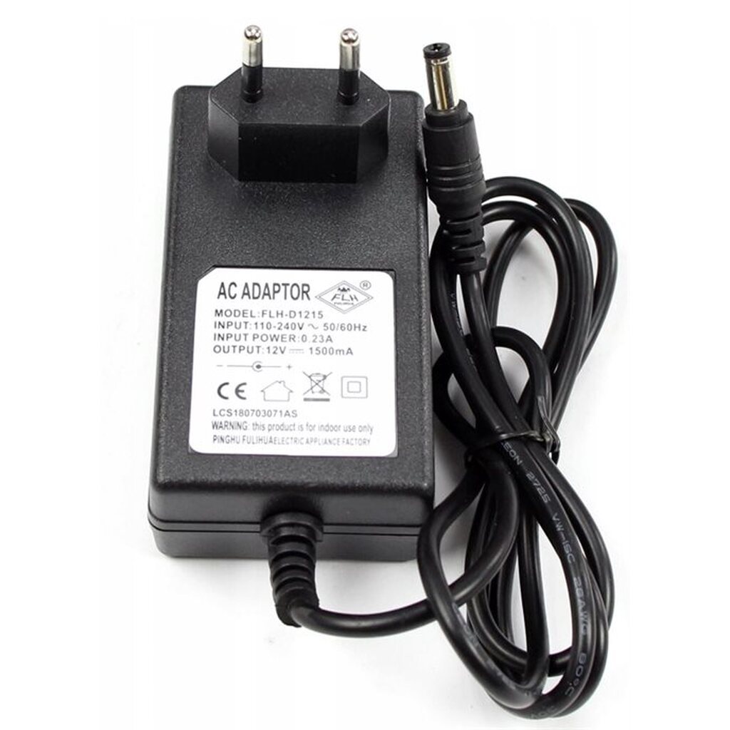 Standard 12V Oplader til el-biler med standard stik 1000 mAh