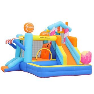 Doctor Dolphin Candyshop Hoppeborg inkl. 450 watt blæser