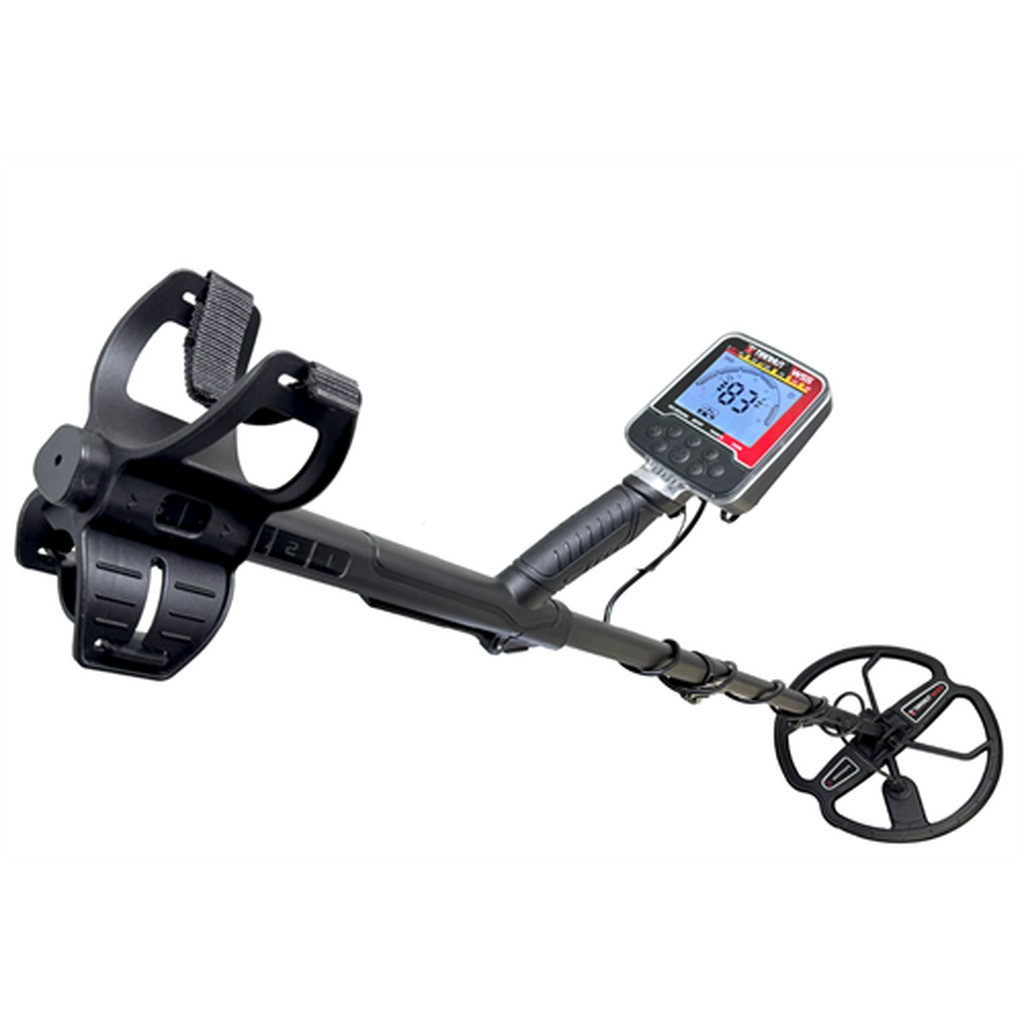 Metal detektor W55 PRO vandtæt med hovedtelefoner - Lithium batteri