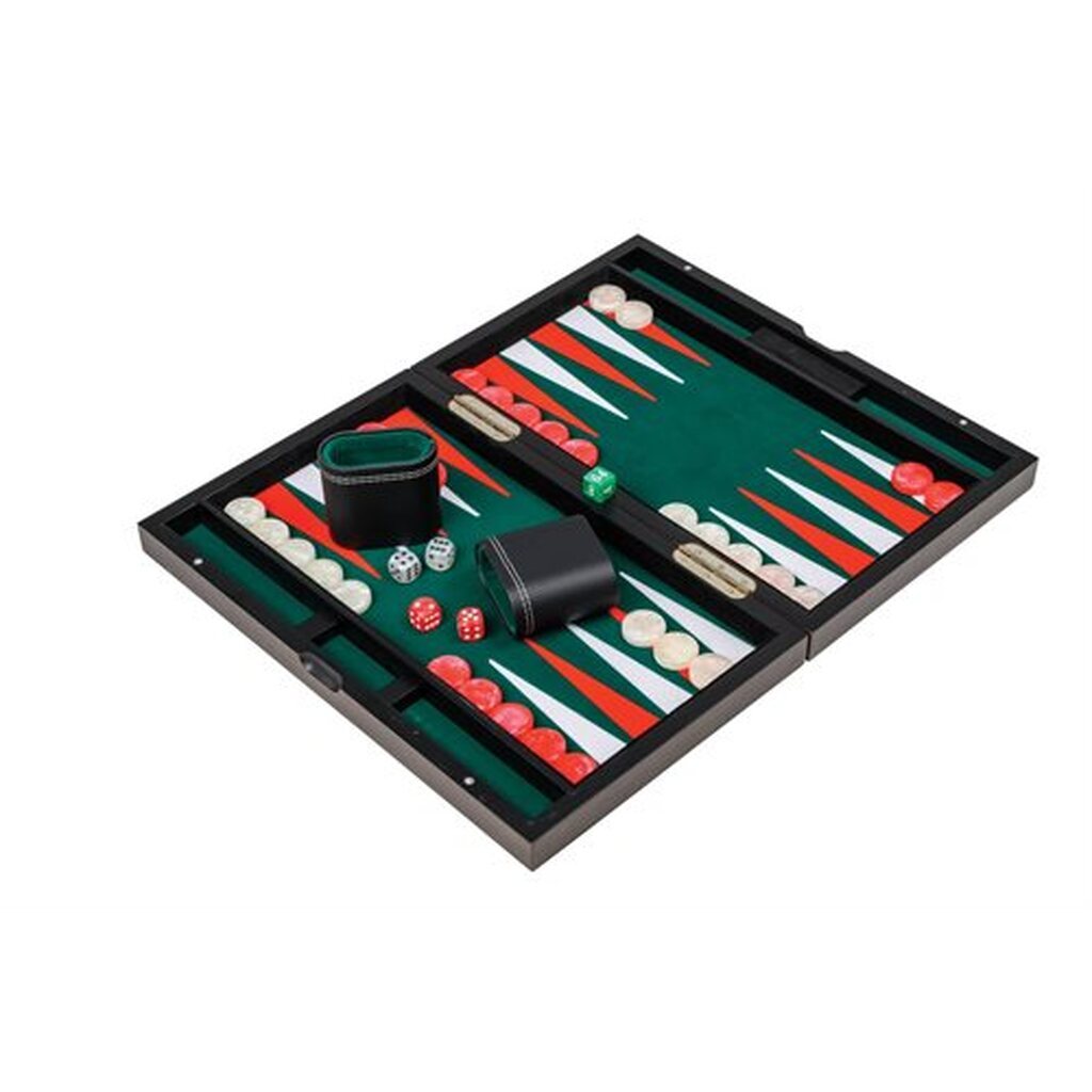 Backgammon Psara  medium med inderside af filt.