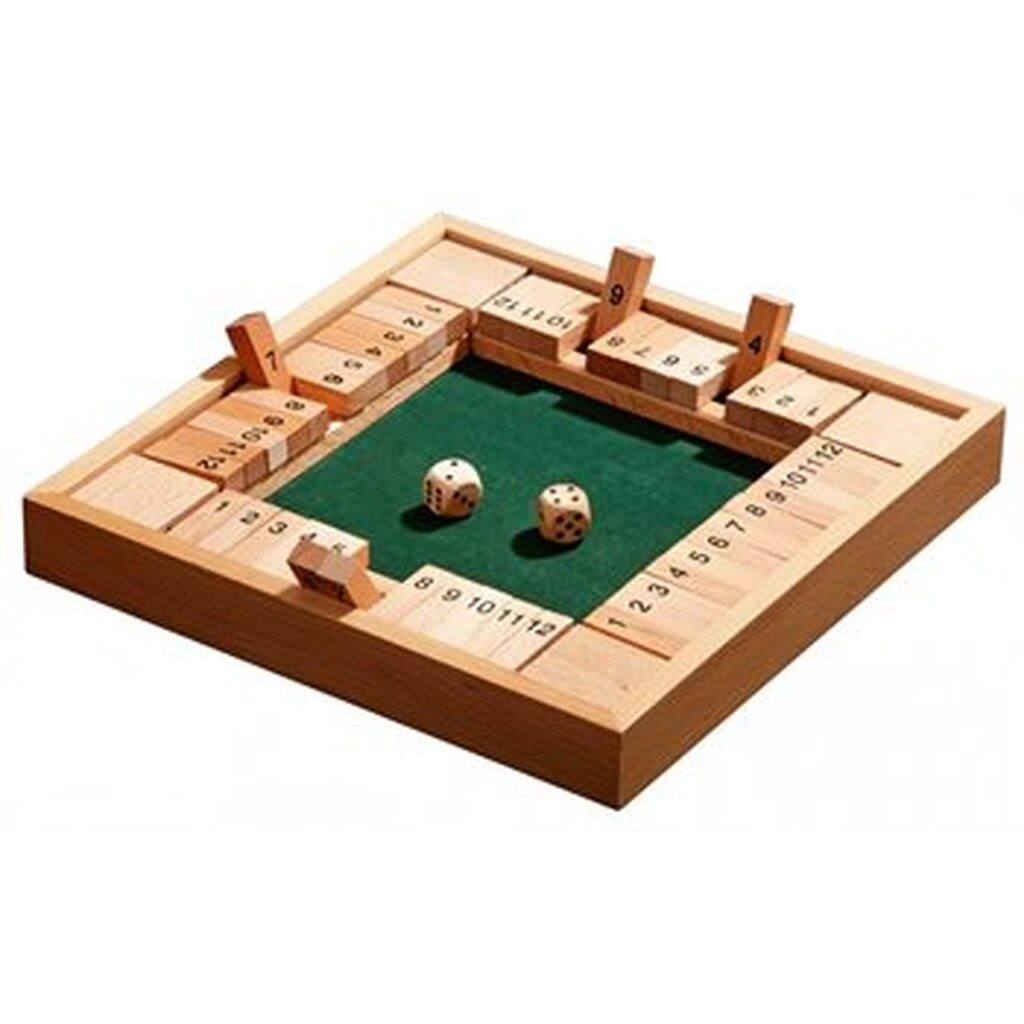 Shut the Box 12er- 4 personer