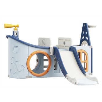 Kids Zone eventyrskibet med rutsjebane