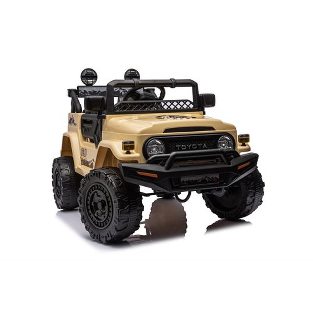 Toyota FJ Cruiser Khaki, 4x12V, gummihjul og lædersæde