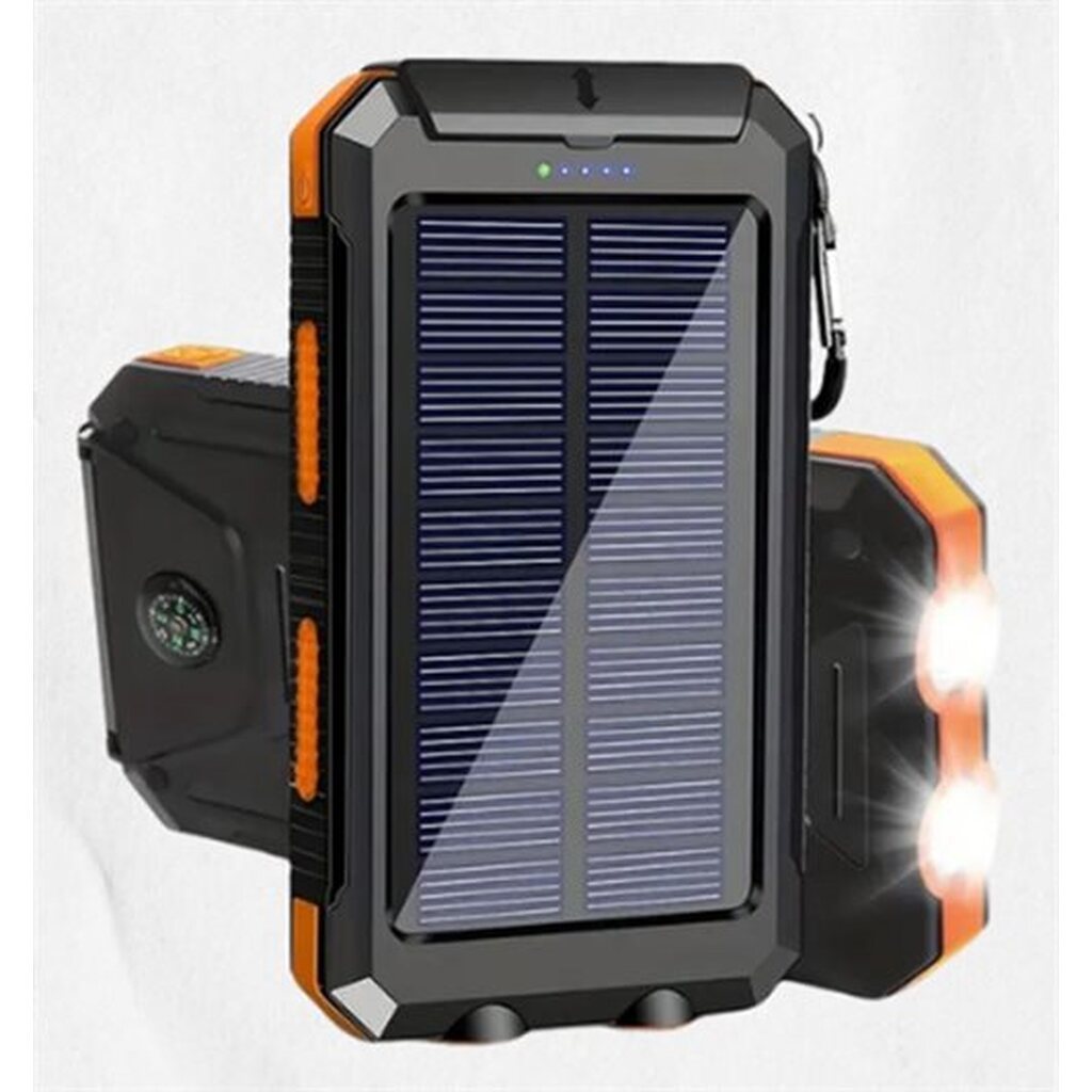 Athena  Living Power bank Qi trådløs opladning med Solar 10.000mah