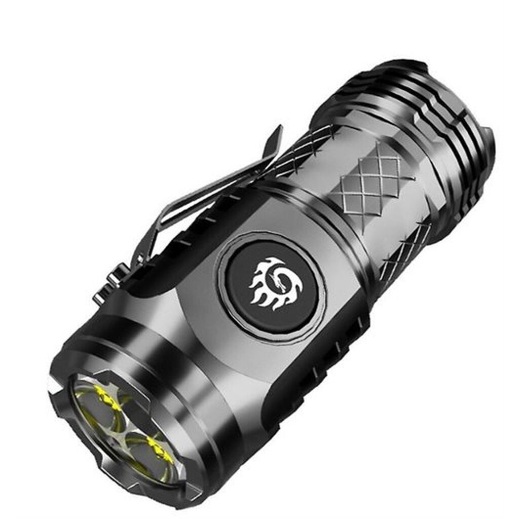Alcotell Tactical lommelygte genopladelig