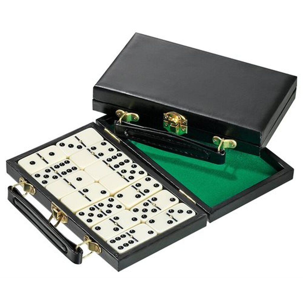 Domino - Double 6 i kuffert