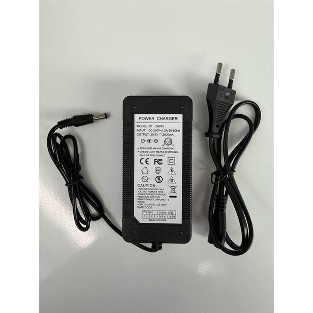 Travis Opalder 29,4v-2A til din EL balance cykel.