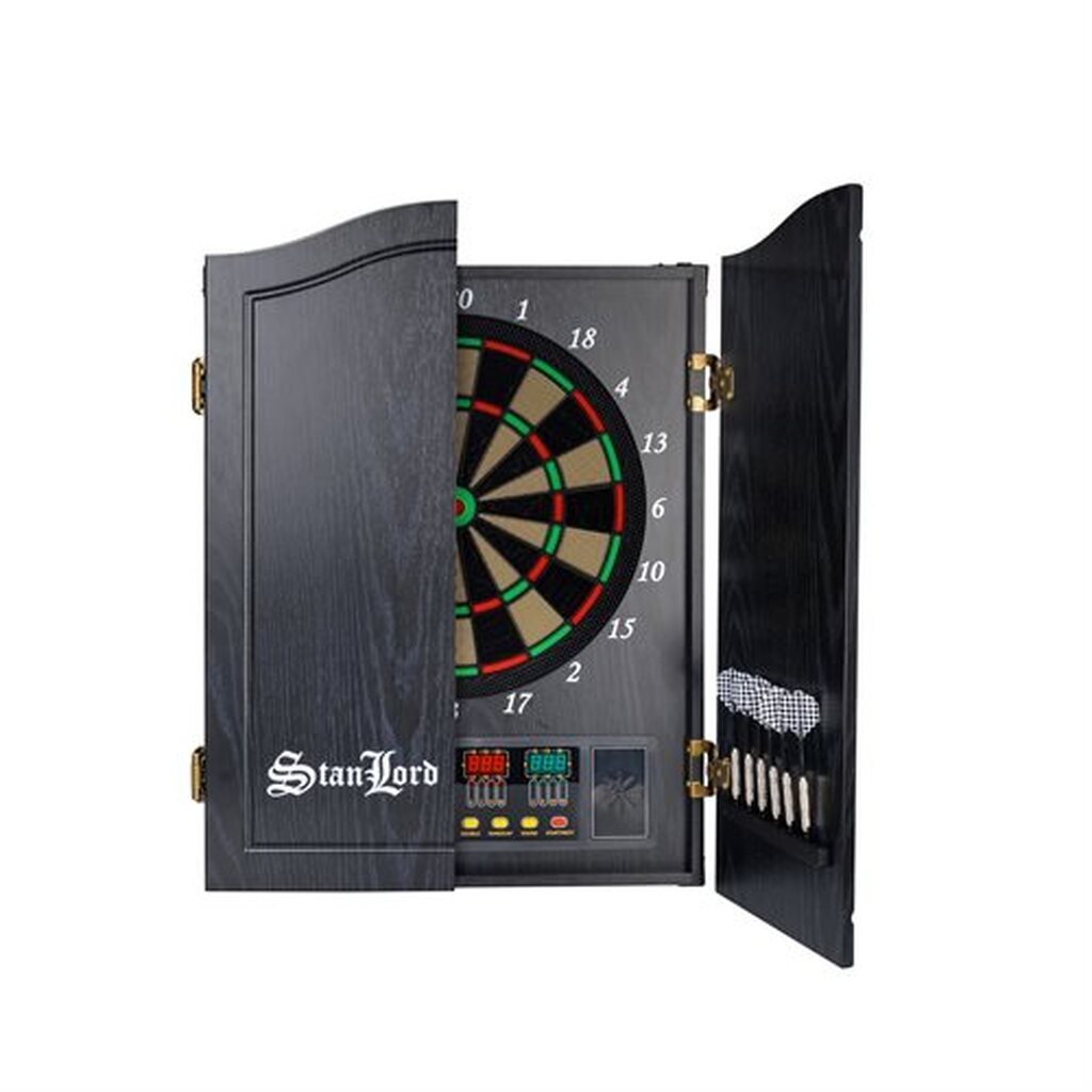 Stanlord  Counter dartskive med skab elektronisk