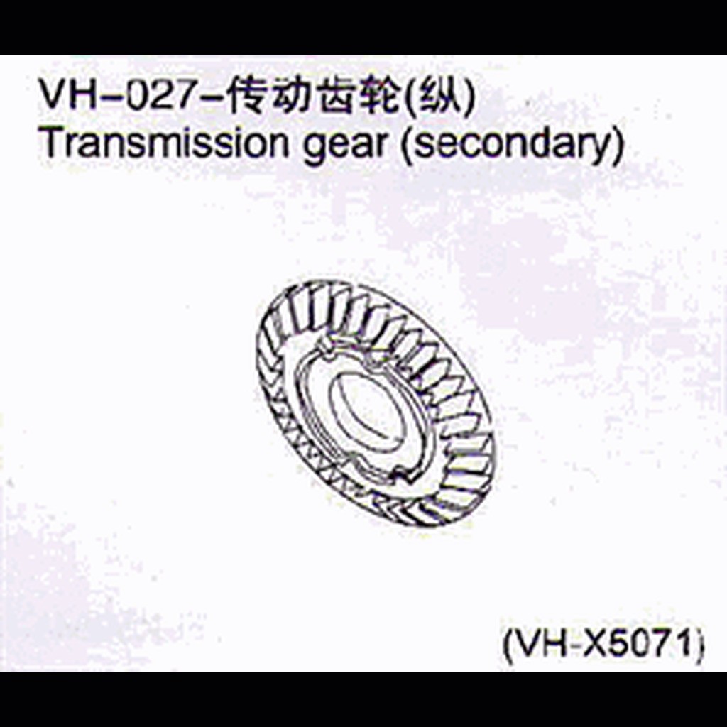 VH-027 Trasmission gear
