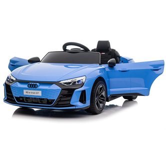 Audi e-tron Sportsback blå, 4x12V motorer, med gummihjul