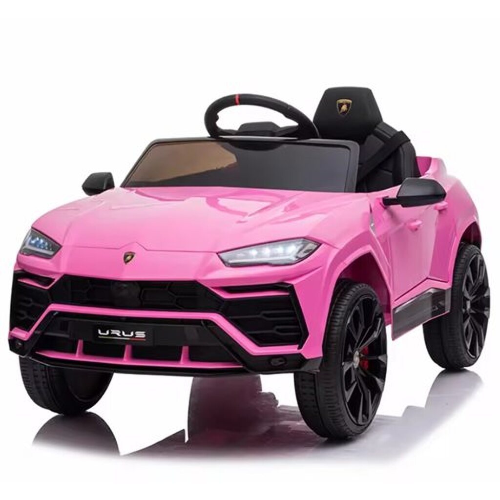 Lamborghini Urus SUV, Lithium-ion 10.8V med gummihjul og lædersæde