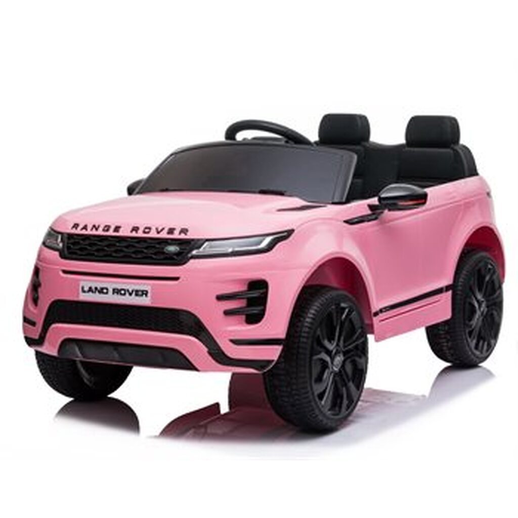 Range Rover Evoque 12V pink, 4x12V motorer, gummi hjul