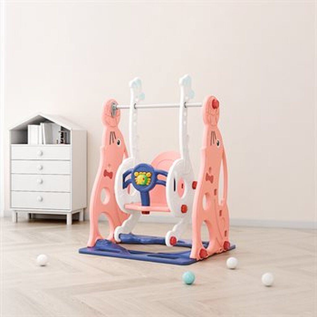 Kids Zone Søløve gyngen med spillende krabbe.