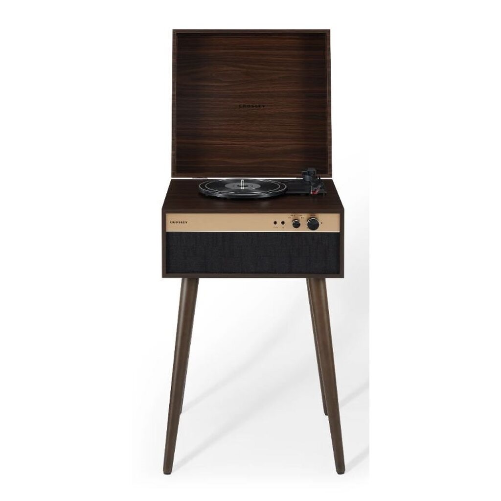 Crosley Jasper retro pladespiller i valnød