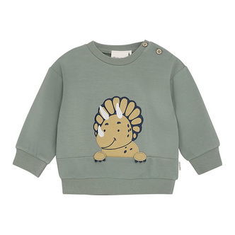 Minymo Sweatshirt - Viskose/Bomuld - Sea Spray