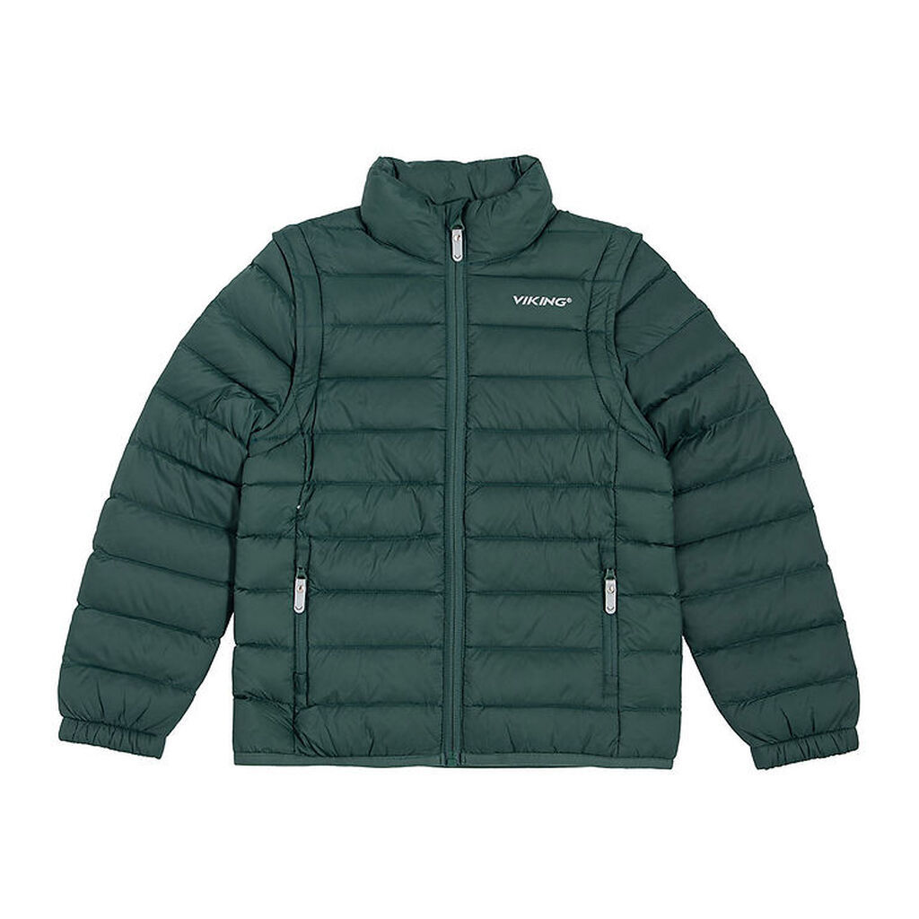 Viking Dunjakke/Vest - Aery Light Down - Dark Green