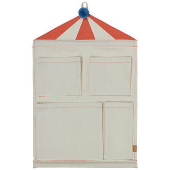 OYOY Vægopbevaring - Circus - Clay/Rød