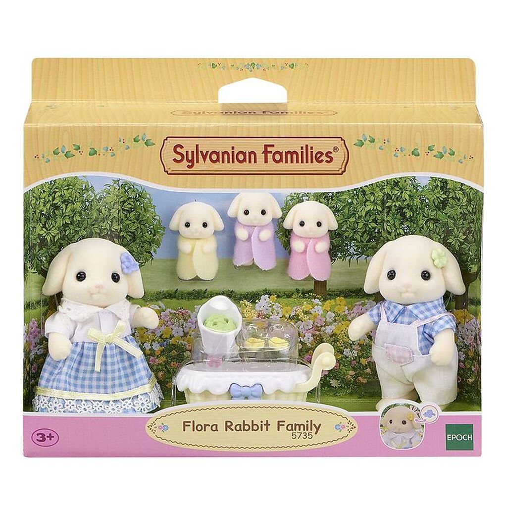 Sylvanian Families - Flora Rabbit Family - 5735
