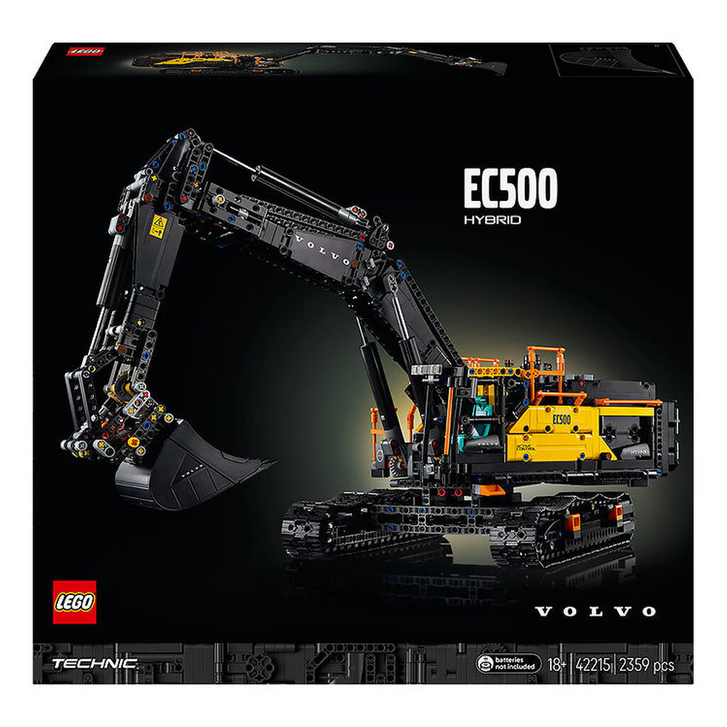 LEGOÂ® Technic - Volvo EC500 Hybrid Gravemaskine 42215 - 2359 Del