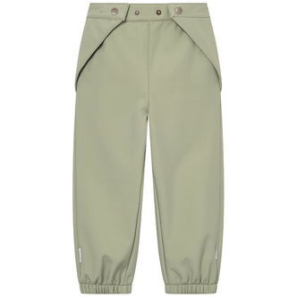 Mini A Ture Softshellbukser m. Fleece - MatAiano - Tea Green