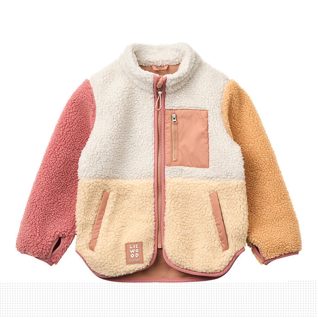Liewood Fleecejakke - Nolan - Apple Blossom Multi Mix