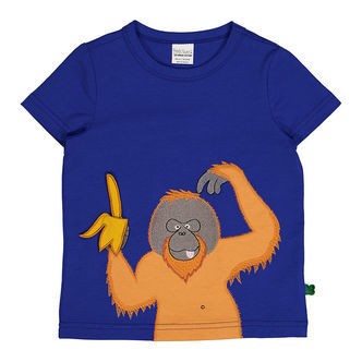 Freds World T-shirt - Orangutang - Surf