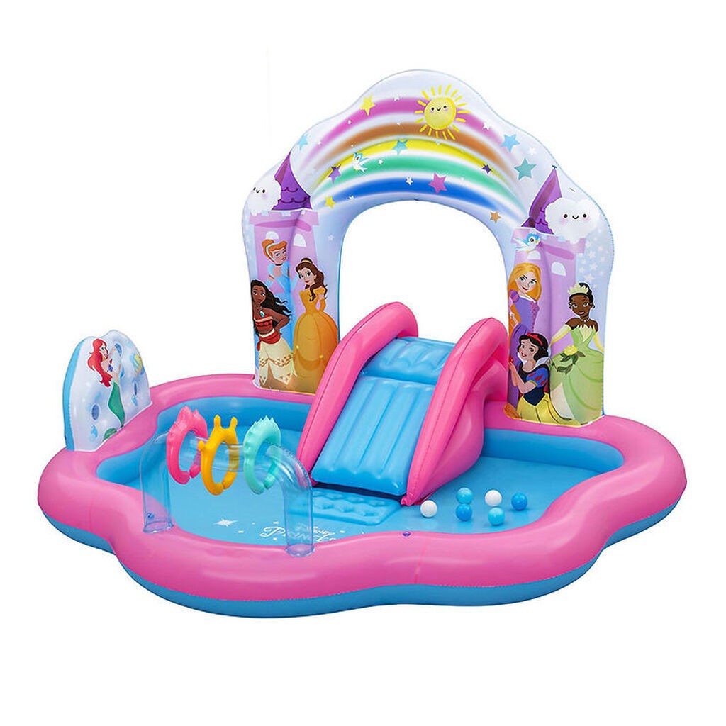 Bestway Legebassin m. Tilbehør - 221 x 193 cm - Disney Princess