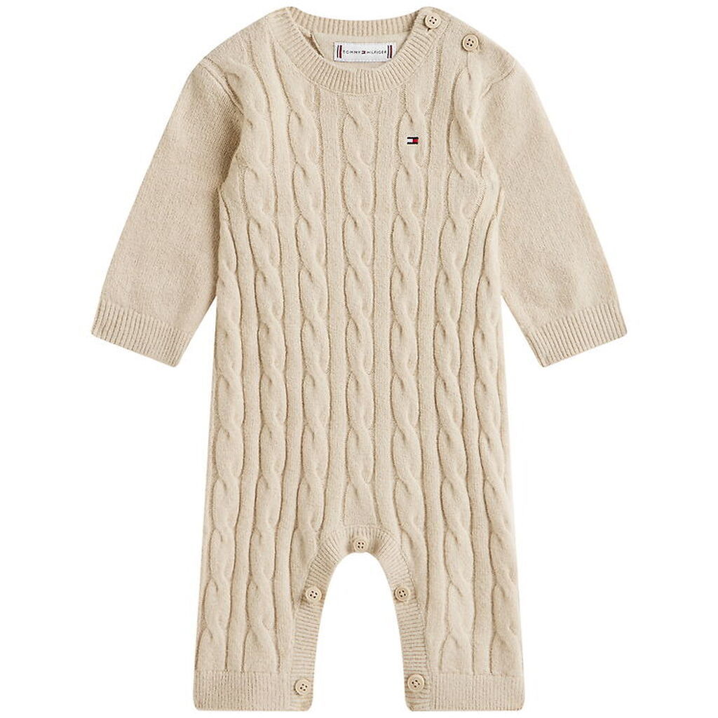 Tommy Hilfiger Heldragt - Strik - Gulf Sand