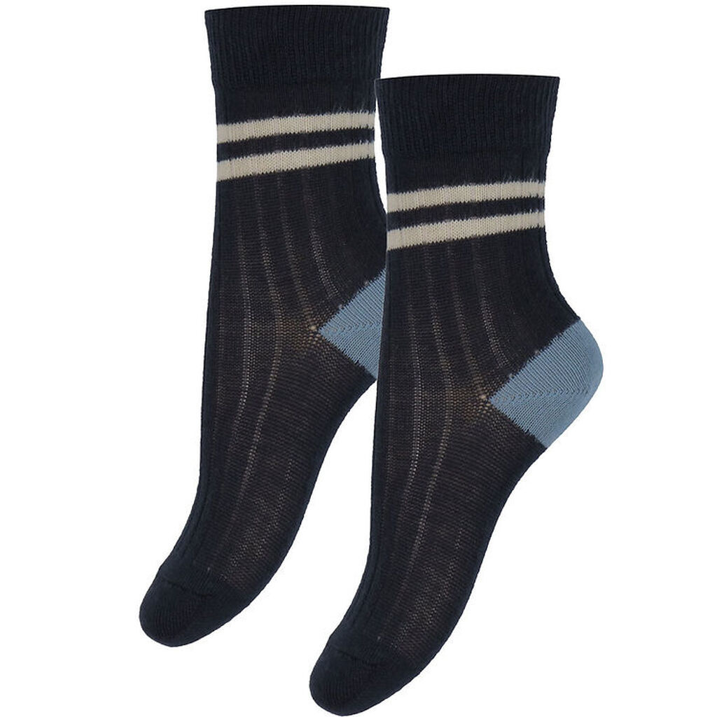 FUB Strømoer - 2-pak - Rib - Dark Navy