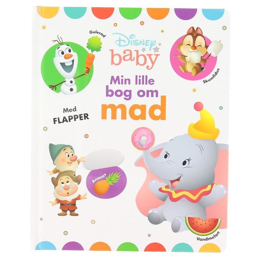 Karrusel Forlag Bog m. Flapper - Min Lille Bog Om Mad - Dansk